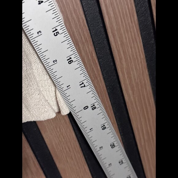 Eileen Fisher Cardigan Medium Full Length Open Front Italian Organic Linen - Picture 4 of 7